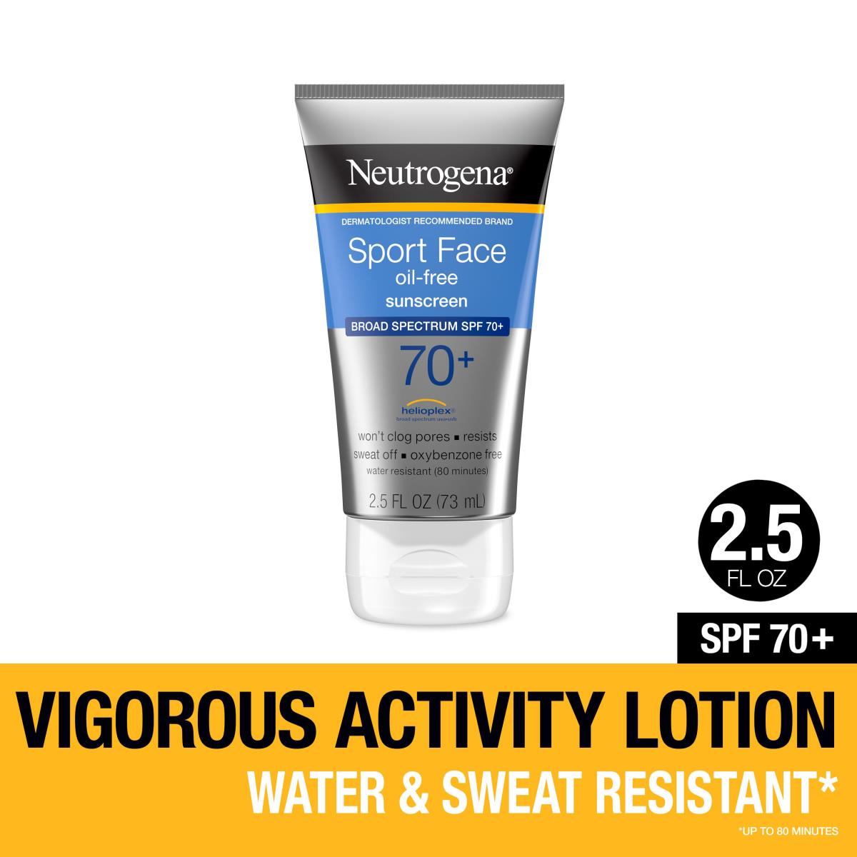 Neutrogena Sport Face Sunscreen Lotion