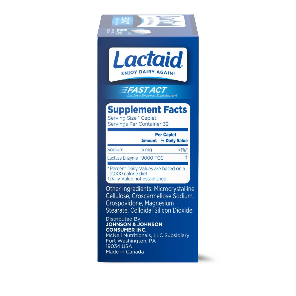 Lactaid Fast Act Caplets