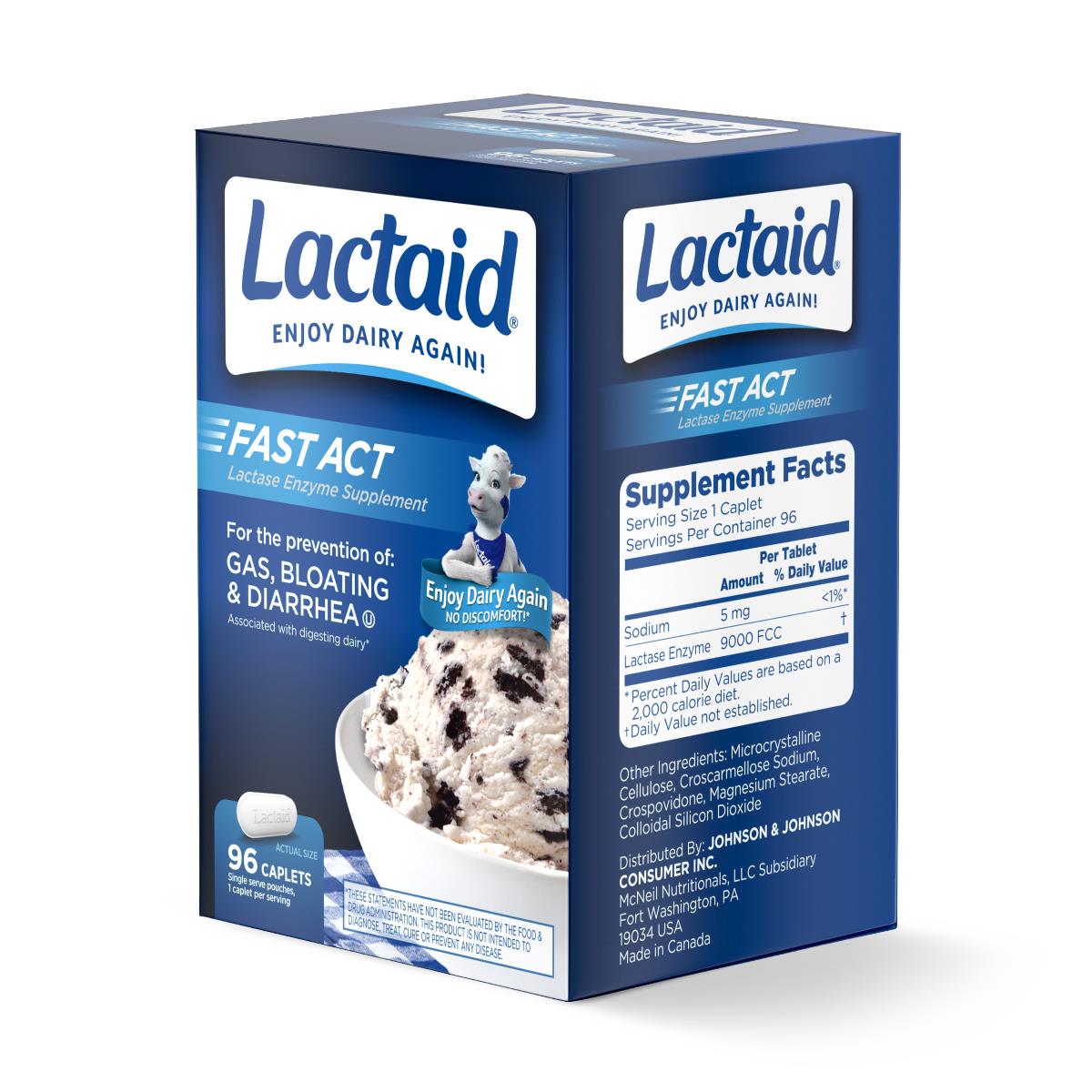 Lactaid Fast Act Caplets