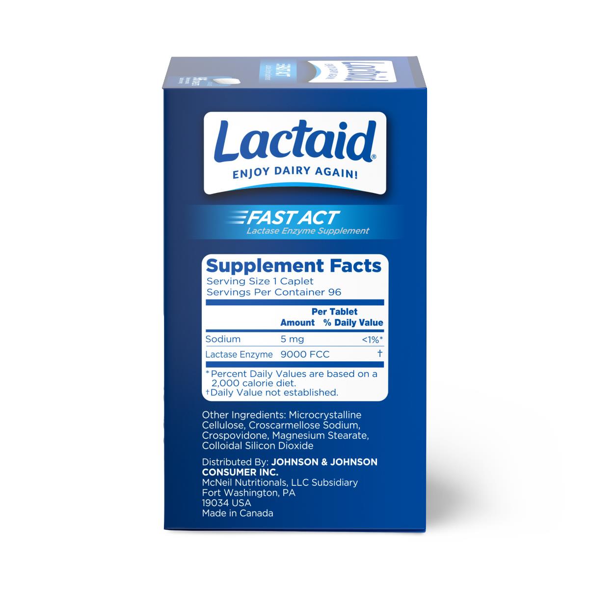 Lactaid Fast Act Caplets