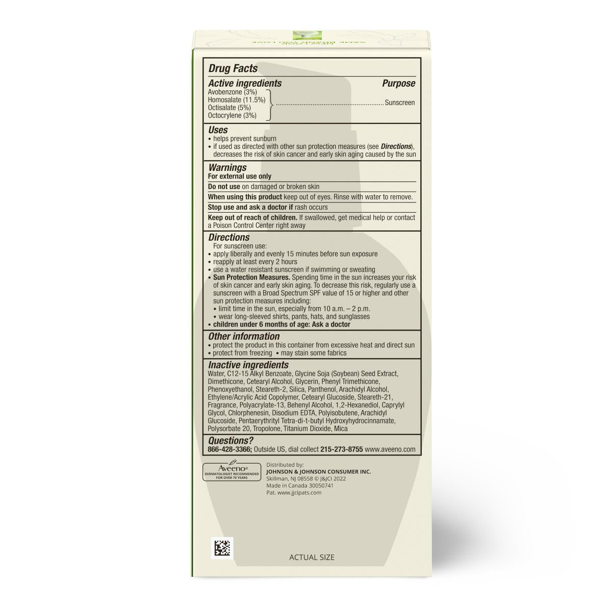 Aveeno Daily Moisturizing Lotion - BeHope
