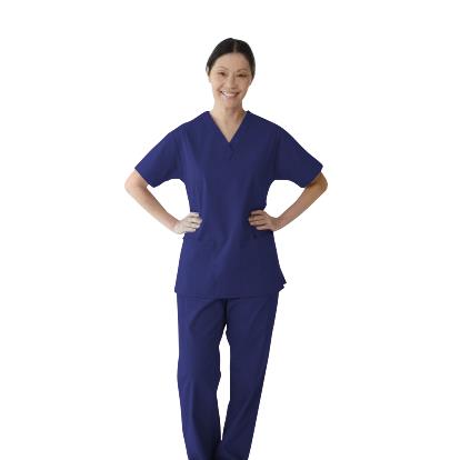 ComfortEase Women's 2-Pocket Scrub Tops (Style 8801)