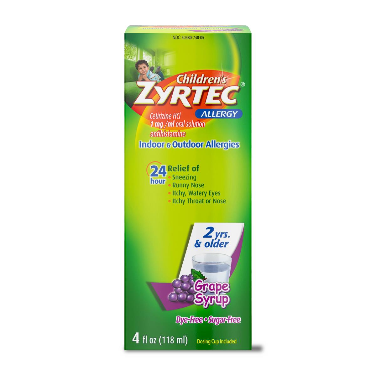 Zyrtec Children's 24-Hour Allergy Syrup