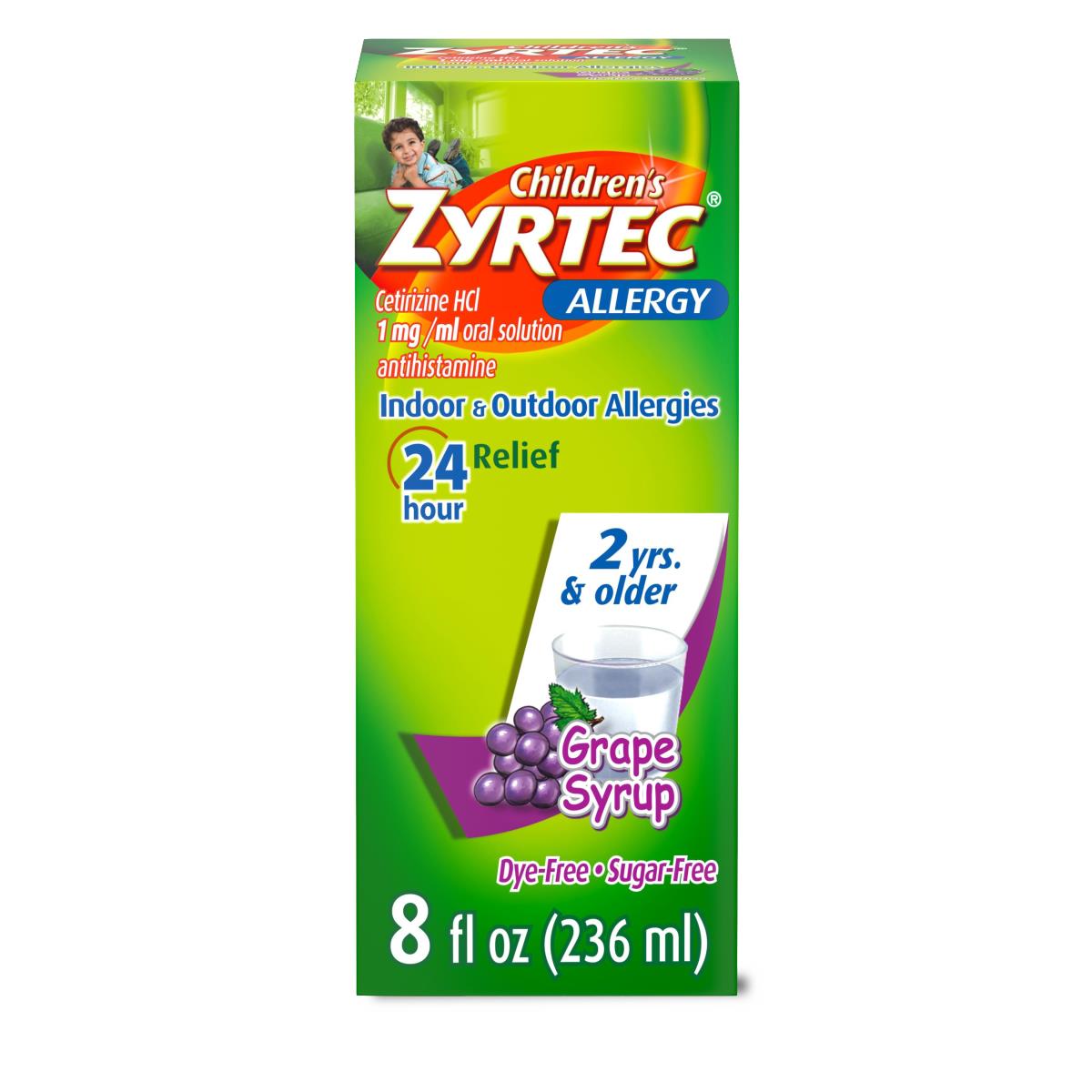 Zyrtec Children's 24-Hour Allergy Syrup