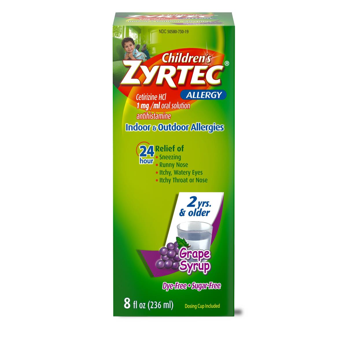 Zyrtec Children's 24-Hour Allergy Syrup