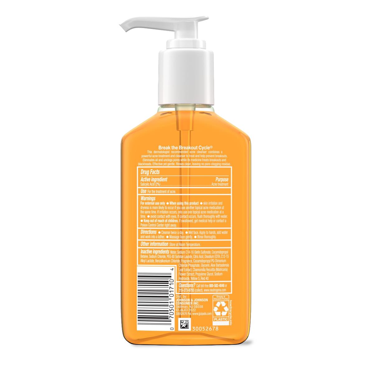 Neutrogena Oil-free Acne Wash - BeHope