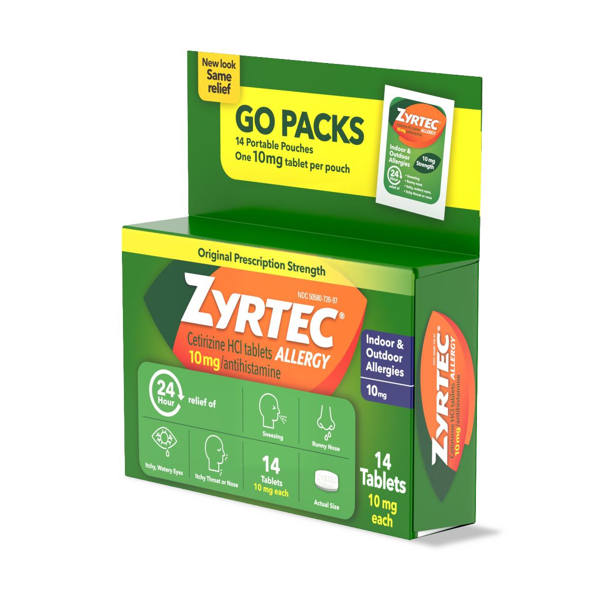 Zyrtec 24-hour Allergy-relief Medication - BeHope