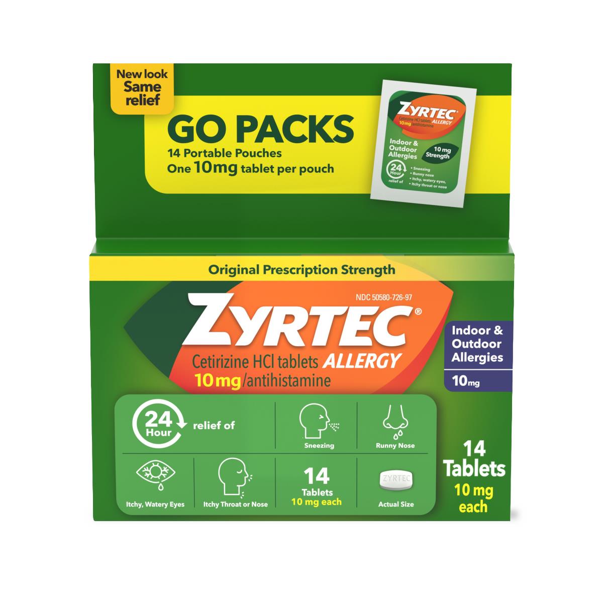 Zyrtec 24-hour Allergy-relief Medication - BeHope