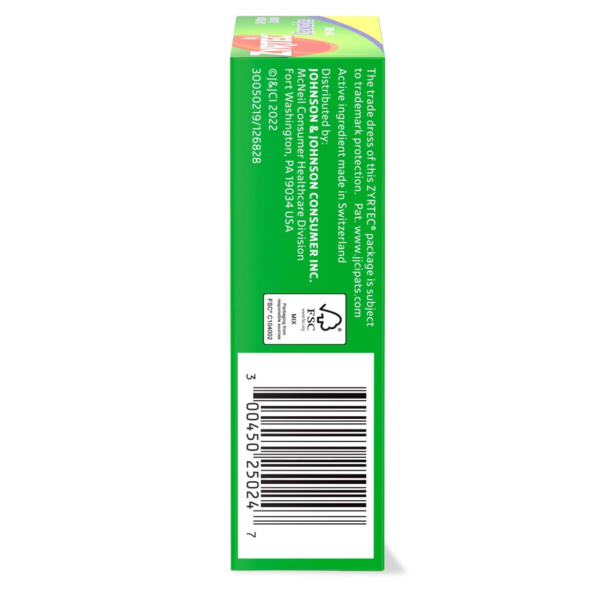 Zyrtec 24-hour Allergy-relief Medication - BeHope