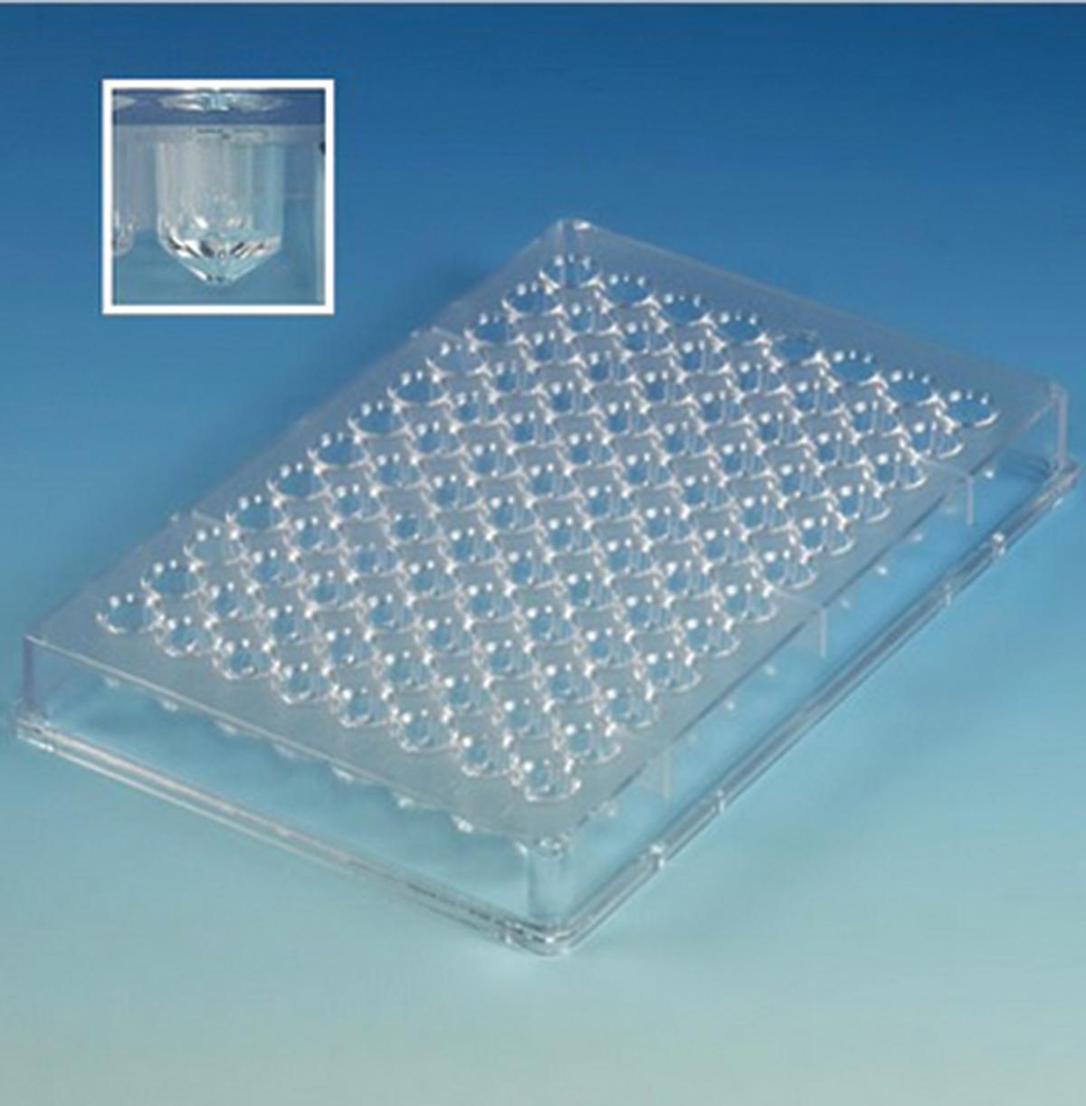 Ps V-bottom 96-well Microtest Plates - BeHope