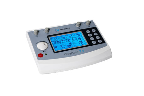 Quattro 2.5 Professional Four-Channel Electrotherapy System with TENS EMS - BeHope