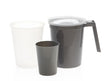 Medline Premium Water Pitcher and Tumbler Set with Plastic Liner - BeHope