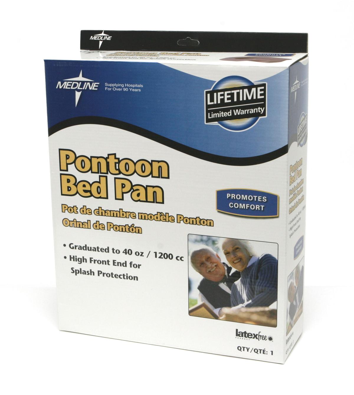 Medline Pontoon Bedpans