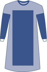 Sirus Sterile Poly-Reinforced Extra-Long Surgical Gowns