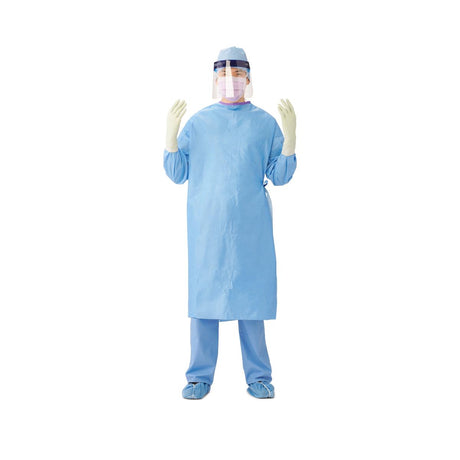 Sterile Fabric-Reinforced Sirus Surgical Gowns with Raglan Sleeve