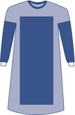 Sterile Poly-reinforced Aurora Gowns With Set-in Sleeves - BeHope