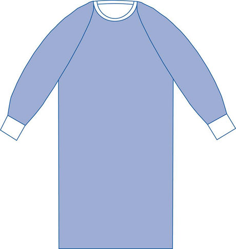 Sterile Non-Reinforced Aurora Surgical Gowns with Raglan Sleeves