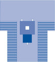 Pediatric Laparotomy Surgical T-drape - BeHope