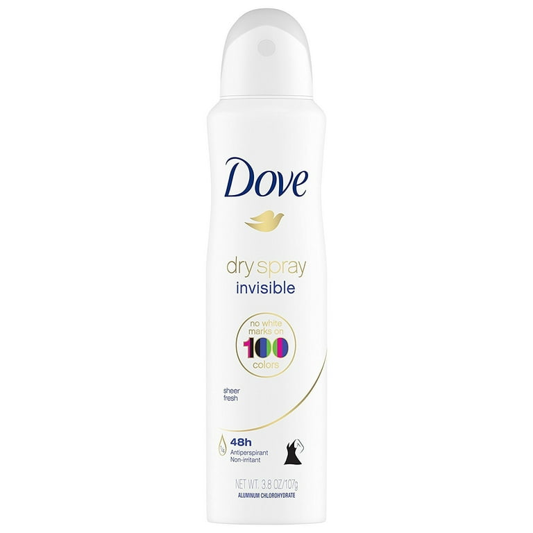 Antiperspirant Dove® Dry Spray Invisible Aerosol Spray 3.8 Oz. Sheer Fresh Scent - Behope