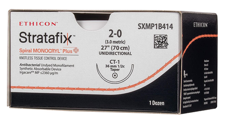 Absorbable Suture With Needle STRATAFIX™ Spiral Monocryl Plus Irgacare Mp - BeHope