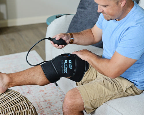 Ice It! Pump - Knee & Elbow Cold + Compresion Wrap