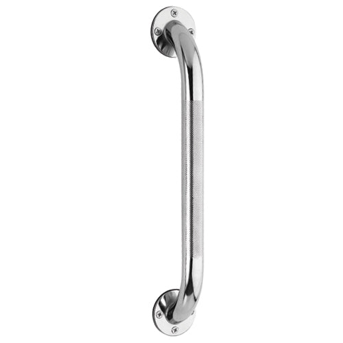 Barre d'appui murale texturée chromée Carex 16