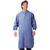 Protective Procedure Gown Fashion Shield® Large Ceil Blue Nonsterile Not Rated Reusable - Behope