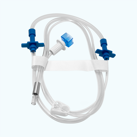 Pharmacy Pump Tube Set Baxter Repeater™ Macrobore Weighted Sinker - BeHope