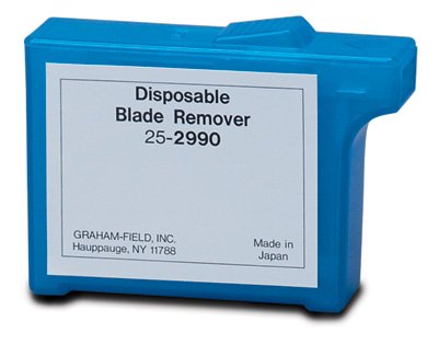 Blade Remover Capacity 150 to 300 Blades, 58 H X 79.3 W X 25 D mm, Weighs 21.7 grams, Polypropylene, Blade Insertion Slot 17 X 5.2 mm - BeHope