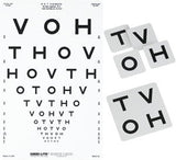 Eye Chart Good-lite® High-Contrast Vision Acuity Test - BeHope