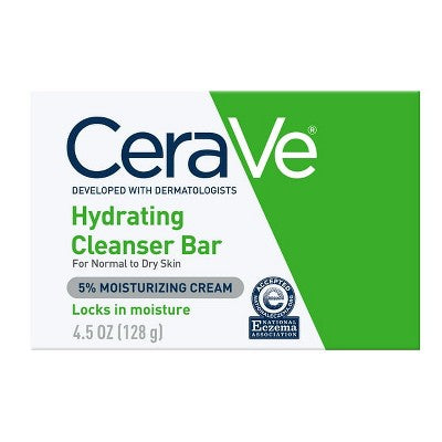 Cerave Hydrating Cleansing Bar for Normal to Dry Skin - BeHope