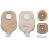 New Image 2-piece Urostomy Kit With Flextend Barrier - Cut-to-fit 1 3/4" Flange <1 1/4" Stoma, Clear Pouch & Drain Tube Adapter, Box of 5