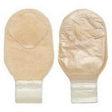 Pouchkins Pediatric One-piece Softflex Drainable Lock N Roll Closure - Transparent, Without Tape, Box of 10