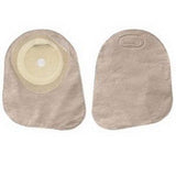 Premier One-piece Flat Skin Barrier 7" Closed Pouch Beige Softflex With Filter - Box of 30