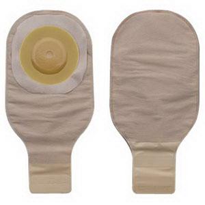 Premier One-piece Convex Skin Barrier Lock N Roll Closure 12in Drainable Pouch - Tape Border, Box of 5