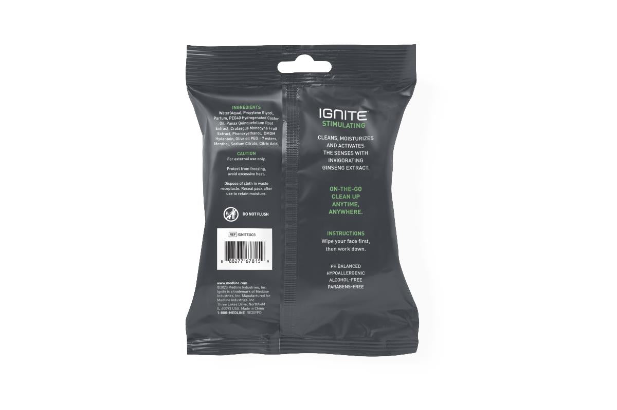 Ignite Stimulating Ginseng-Infused Sense Activating Cloths