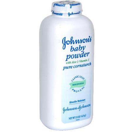 Johnson's Cornstarch Baby Powder with Aloe Vera and Vitamin E