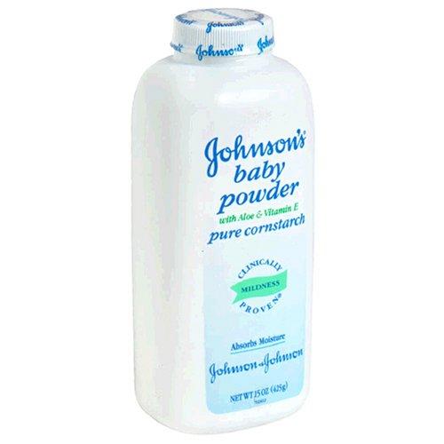 Johnson's Cornstarch Baby Powder with Aloe Vera and Vitamin E