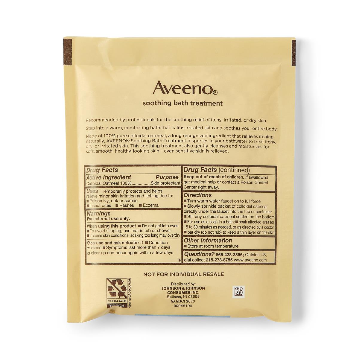 Aveeno Soothing Bath Treatment - BeHope