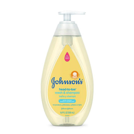Johnson's Head-to-toe Baby Body Wash And Shampoo - BeHope