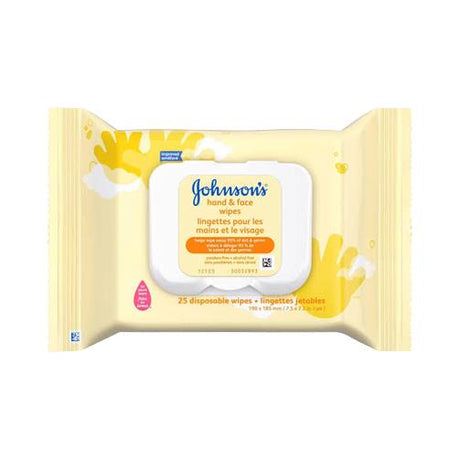 Johnson's Hand and Face Wipes