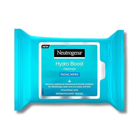 Neutrogena Hydro Boost Ultra-soft Facial Cleansing Towelettes - BeHope