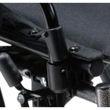 K3 Wheelchair Ltwt 18  w/DFA & S/A Footrests  Cruiser III