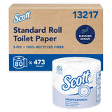 Toilet Tissue Scott® Strong Absorbent Individually Wrapped Universal Cored Roll - BeHope