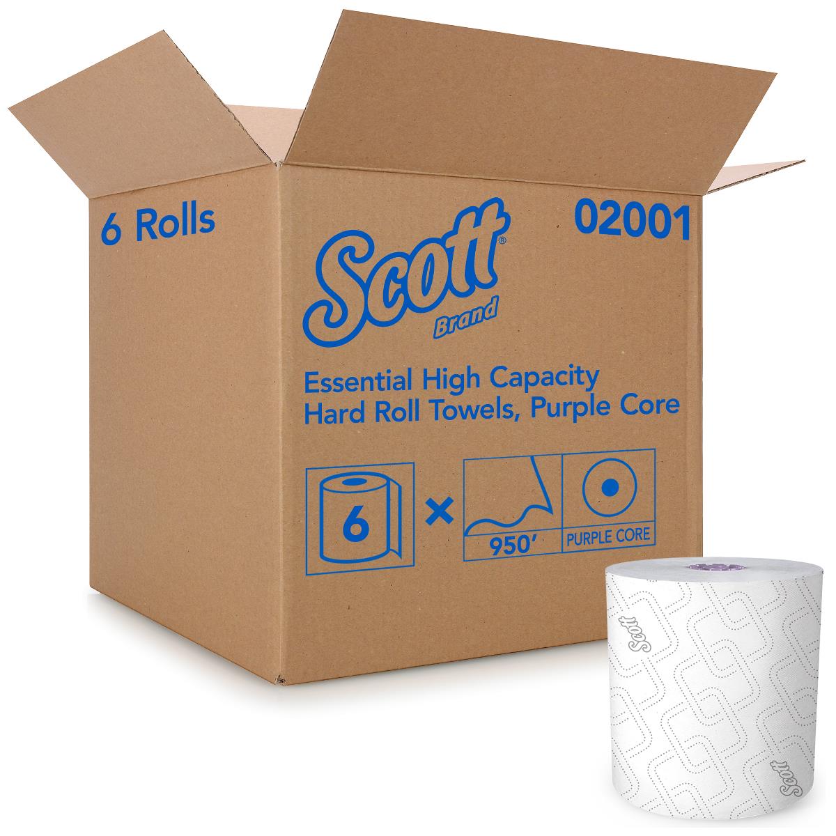 Scott Essential High-Capacity Hard-Roll Paper Towels