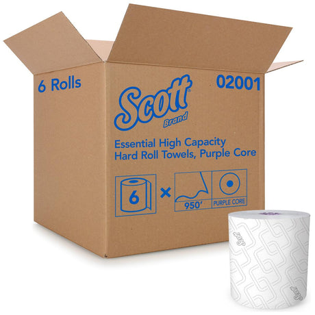 Scott Essential High-capacity Hard-roll Paper Towels - BeHope
