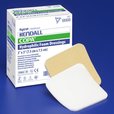 Foam Dressing Kendallâ„¢ Foam Plus 4 X 4 Inch Without Border Polyurethane Backing Nonadhesive Square Sterile - BeHope
