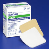 Foam Dressing Kendallâ„¢ Foam Plus 4 X 4 Inch Without Border Polyurethane Backing Nonadhesive Square Sterile - BeHope