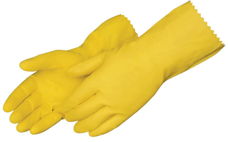 Liberty Glove Yellow Latex Household Gloves - BeHope