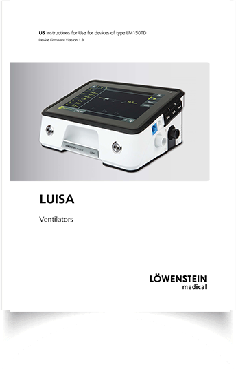 Luisa® Lm150td Ventilator Interface Cover Respiratory Care Accessory - BeHope